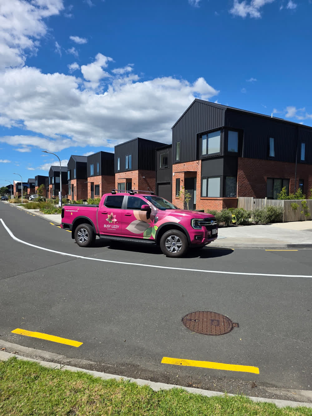 Townhouse front planting for Richmond Committee